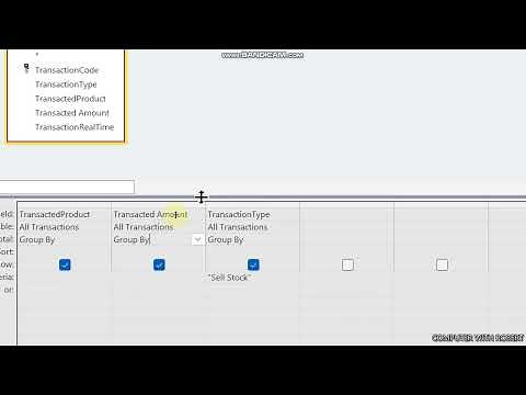 Ms Access Database Practical Exam: Episode 14 | Stock Management System Queries