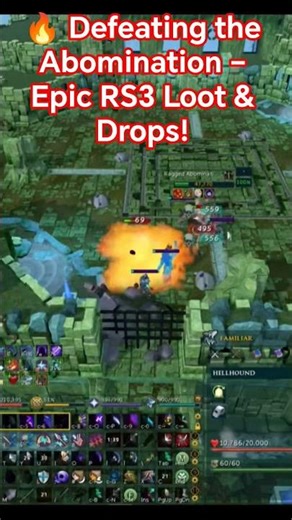 RS3 Abomination Boss Fight – Insane Loot & Drops!