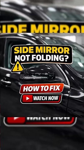 Mercedes Mirror Not Folding When Locking? Fix It Fast!