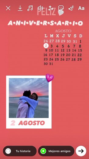 Una ideita para aniversarios, cumpleaños… etc. #insta #post