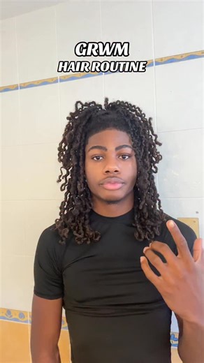 Ja⭐️ on Instagram: "Hair routine full curly locs routine? #viral #explore #explorepage #tiktok #dreadhead #hair#locs#hairstyle#haircare"