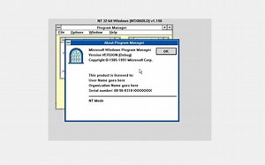 教你安装Windows nt 1.0 build 196