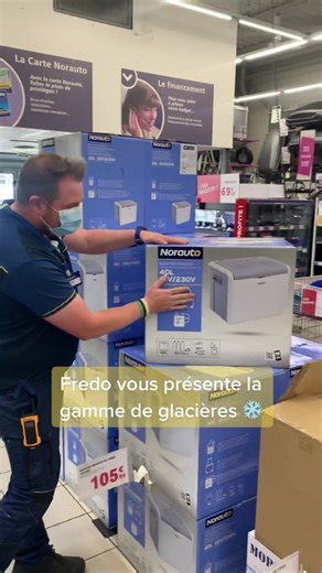 Découvrez la gamme de glacières Norauto avec Fredo