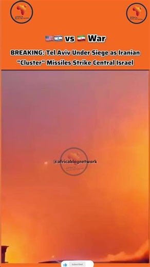 Shocking Split-Warhead Missiles Caught on Camera Over Israel