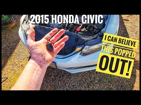 2015 Honda Civic Transmission Plug Fix (It Just Blew OUT!!!!!!)