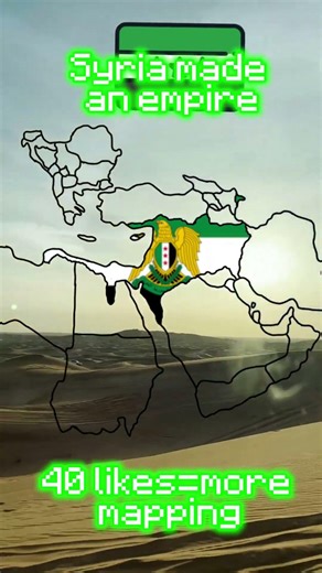 Syria made an empire ‪@AdizzPro‬ #adizzpro #mapping #mapper #syria #geography #geographythroughmaps