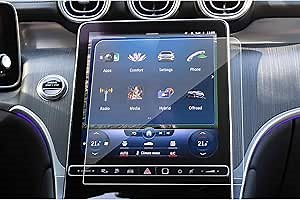 SXCY Fit for 2023 2024 Mercedes Benz C-Class GLC-Class C300 Screen Protector for 2021 2022 2023 2024 Benz C Class C300 Accessories [11.9 Inch GPS Touch Screen] Screen Protector for 2023 2024 Mercedes