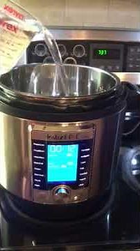 How to do Instant Pot Ultra Initial Test Run