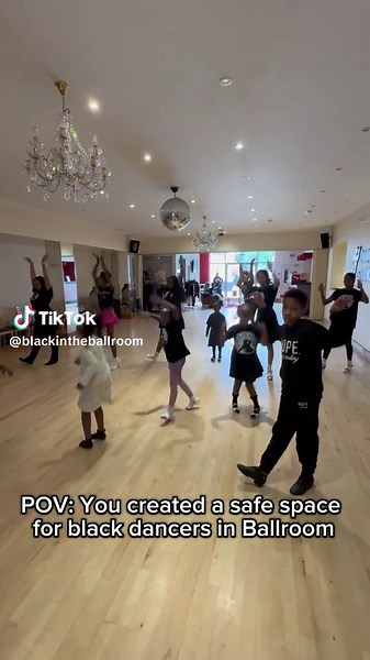 POV: you created a safe space for Black dancers in Ballroom and Latin Dance #BiTB #fyp #dance #ballroom