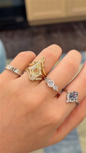 Rich in life, and destined to share every milestone with the right person (and a PNPS ring) ✨ | Point No Point Studio