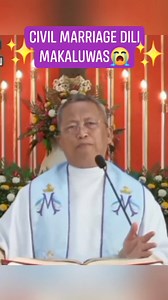 450 reactions · 79 shares | CIVIL MERRIAGE, MAKA-EMPYERNO‼️ Rev. Father Ciano Ubud - Doctor of Canon Law  - Josephina Sahulan #ProudCatholic #Empowerment #followerseveryone #followers #engagement #fbreelsfyp | Michael Agua Napoles | Facebook