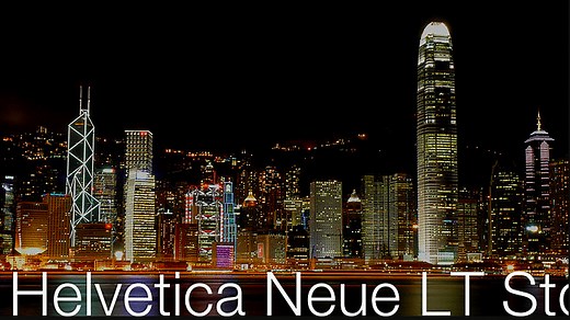 Helvetica Neue LT Std Font