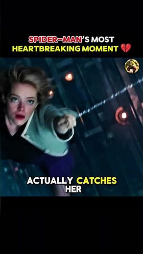 Spider-Man’s Most Heartbreaking Moment 💔 | Gwen Stacy Death Explained #amazingspiderman #movie