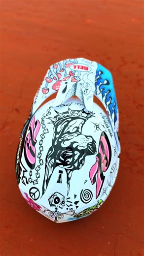 2026 about to be a movieeeee Lid @Bell Helmets Painter @Wheezle | welding through helmet