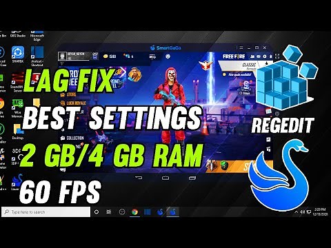 Smartgaga lag fix for low end pc 🔴 | Best settings for all emulators | Smartgaga Free fire lag fix |