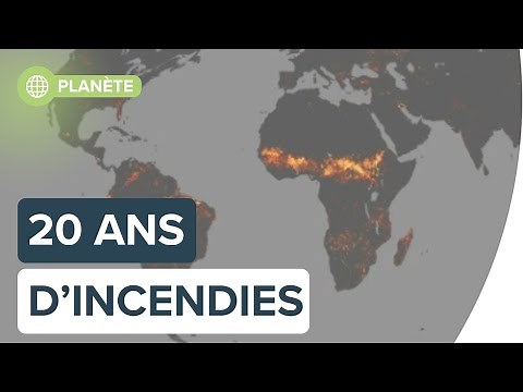 20 ans d'incendies à travers le monde résumés en 30 secondes | Futura