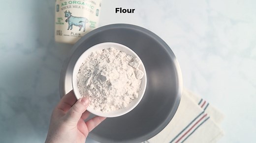 Try this easy Yogurt Flatbread recipe made with Bellwether Farms A2 Whole Milk Yogurt. | Bellwether Farms