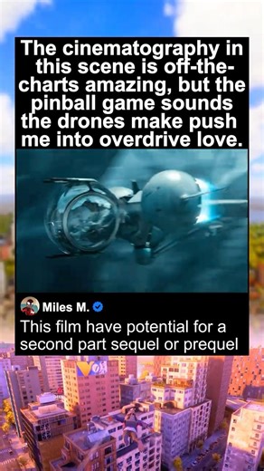 Oblivion (2013) - Drones VS Helicopter Fight Scene