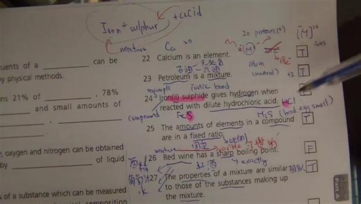 chem mixture and compound
