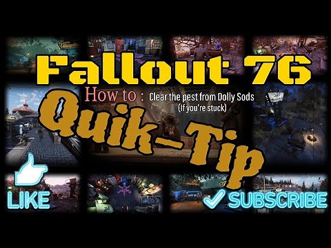 Fallout 76 - How to: Clear the pests from Dolly Sod's (If you are stuck)