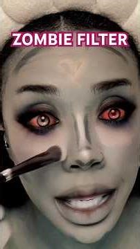 CUTE ✅ or FAIL? ❌ Zombie Filter Makeup Challenge 🧟‍♀️💄
