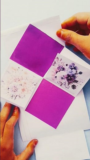 beautiful💞 scrapbook page💜 ideas.#scrapbook #shortsfeed #craft #shorts
