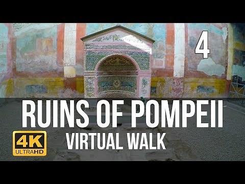 Pompeii Virtual Walk in 4K Part 4