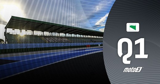 Moto3™ Q1: Gran Premio Pramac dell’Emilia-Romagna