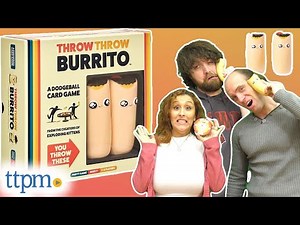 Throw Throw Burrito A Dodgeball Card Game from Exploding Kittens Instructions + Review!