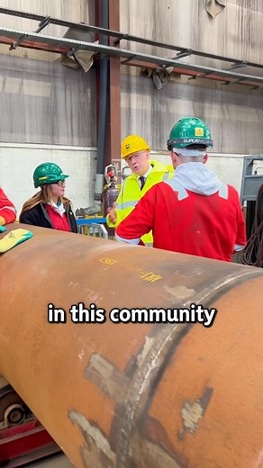 Scotland is an energy powerhouse and we have a brilliant, talented workforce. It was great to meet some of them at the Harland & Wolff yard in Methil, which has been acquired by Navantia with Scottish Government support - securing local jobs and opening up big economic opportunities. | John Swinney MSP