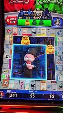 Double Bonus On Monopoly $10 Spins #slot #casino #gambling #bonus #slotmachine