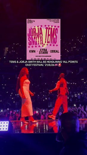 @Tems @Jorja Smith @All Points East #fyp #tems #jorjasmith #dave #allpointseast