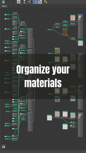 Quick and satisfying! Here’s how you can instantly organize your materials in the Slate Material Editor in 3ds Max - clean workspace, clear mind, faster workflow. 💡 Perfect for anyone who loves tidy nodes and smooth rendering sessions! #3dsmax #materialeditor #vizacademy #3dworkflow | VizAcademy UK