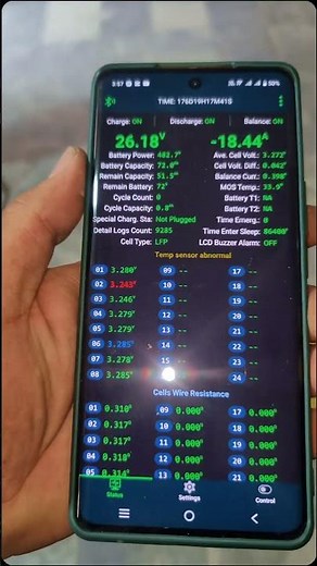 Load Test Results for 24V 72Ah LiFePO₄ Battery Pack#lifepo4 #test #packingorders