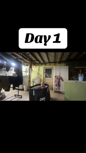 Ice Bath Challenge Day 1 🧊 | Restarting Before the New Year 💪🔥