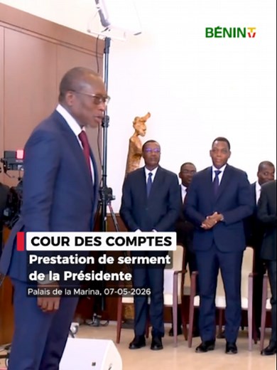 Prestation de serment présidente Cour des Comptes Bénin – 7 mai 2026