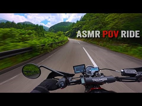 ASMR Triumph POV Ride - Scenic Roads of Nagasaki, Japan