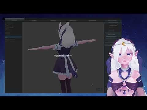 VROID Tutorial Tails! + other things that go on the hips