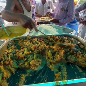 RoadSide Cheapest Unlimited Meals Of Kolkata | Indian Street Food Address : Kolkata RN Mukherjee Road ,WB, India | Food and Street