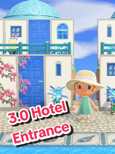 3.0 Hotel Entrance Inspired by Greek Santorini