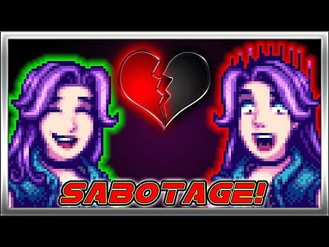 Abigail Marriage & Divorce Speedrun Sabotage in Stardew Valley!