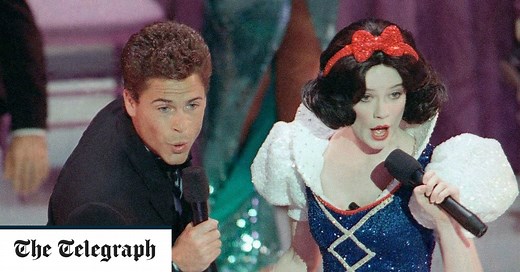 When Rob Lowe boogied with Snow White: remembering the hostless Oscars horror show of 1989