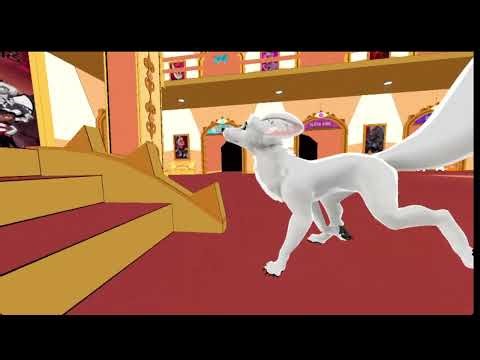 Arctic Fox in LooLoo Land in VR chat