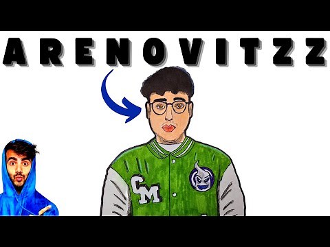 How to draw Arenovitz from Club Misterio (Fede Vigevani)