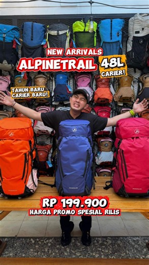 𝙊𝙐𝙏𝘿𝙊𝙊𝙍 𝙎𝙐𝙋𝙋𝙇𝙔 𝙄𝙉𝘿𝙊𝙉𝙀𝙎𝙄𝘼 𝙂𝙍𝙊𝙐𝙋 𝙊𝙁𝙁𝙄𝘾𝙄𝘼𝙇 on Instagram: "SHORT REVIEW ALPINE TRAIL 48L‼️ TAHUN BARU CARIER BARU🥳 Alpine Trail 48L dari @monteequipment ini bakal kita jual spesial rilis di Admin Whatsapp & Toko Offline Saja🔥 Tersedia 3 Variant Warna : - Blue Edition - Pumpkin Orange Edition - Red Edition STOK TERBATAS SIAPA CEPET IA DAPAT‼️ Admin Whatsapp Order : 0812-811-411 🚩 MONTENESIA STORE OFFICIAL OUTDOORSUPPLY.ID HEADQUARTERS TOKO CASUAL & OUTDOOR BANDUN
