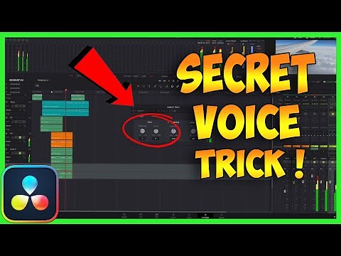 How To Make Your VOICE Sound CINEMATIC (Davinci Resolve)
