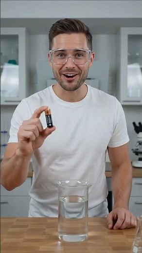 Water + Battery = Water Tornado?! Testing Viral DIY Experiment 🌪️