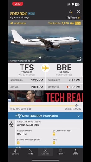 Yall be tracking the most random asf like how is this number 1 at tracking #goated #goatz #aviation