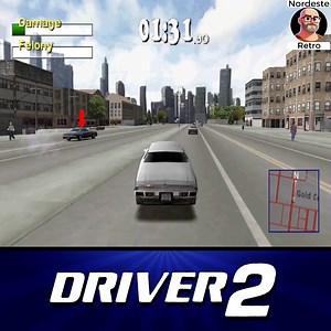 Driver 2 - Playstation 1 #driver #Driver2 #playstation1 #ps1 | Nordeste Retrô