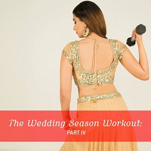 635K views · 6.4K reactions | Get LEHENGA BODY READY this wedding season with the upper body workout that is sure to give you those toned arms, back, shoulders and abs. The last episode of the 4 week wedding workout series, you surely don't want to miss! | Glamrs | Facebook